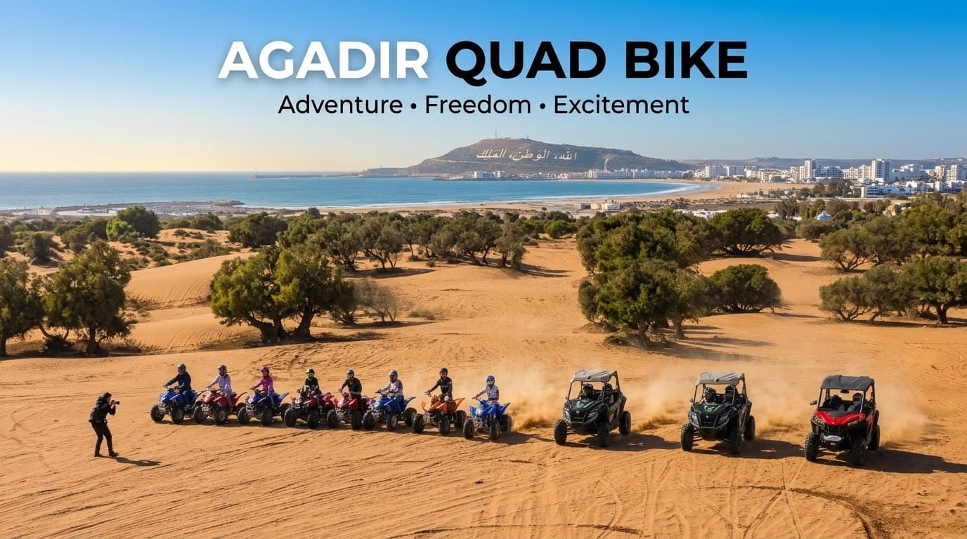 Quad por las dunas de Agadir